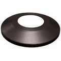 Black Standard Profile Aluminum Flash Collar (2" Diameter Pole/ 12" Outside Diameter)